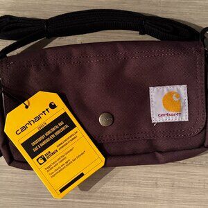 Carharrt Crossbody Horizontal Bag - Dark Brown (Style #B0000376) New!